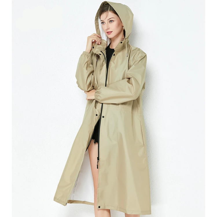 Impermeabile - giacca lunga da donna impermeabile