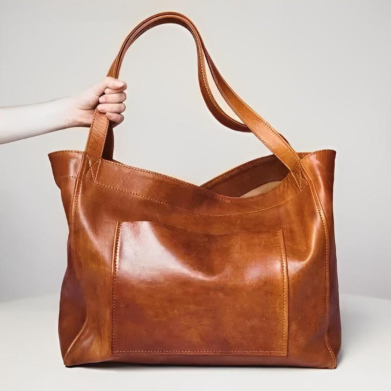 Retro Leather Handbag for Women