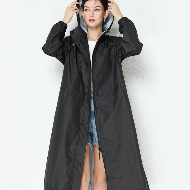 Impermeabile - giacca lunga da donna impermeabile