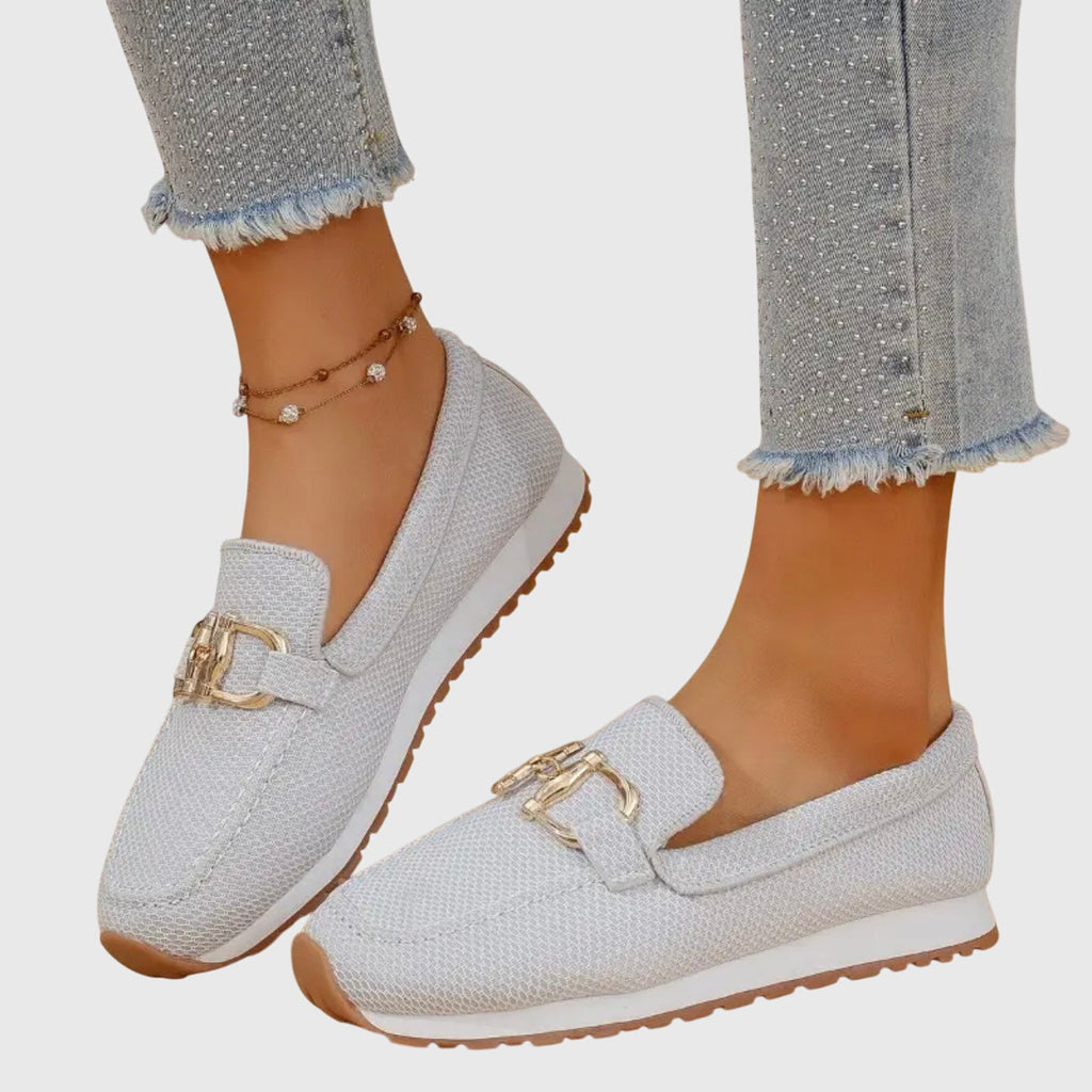 Mocassini donna comfort con supporto integrato – Scarpe basse eleganti suola morbida per sostegno quotidiano