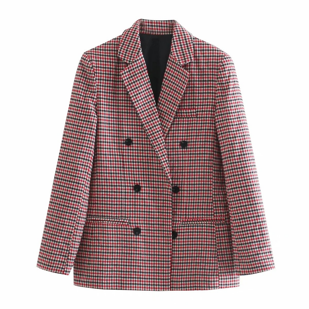 Blazer til kvinder med lange ærmer – Chic og moderne