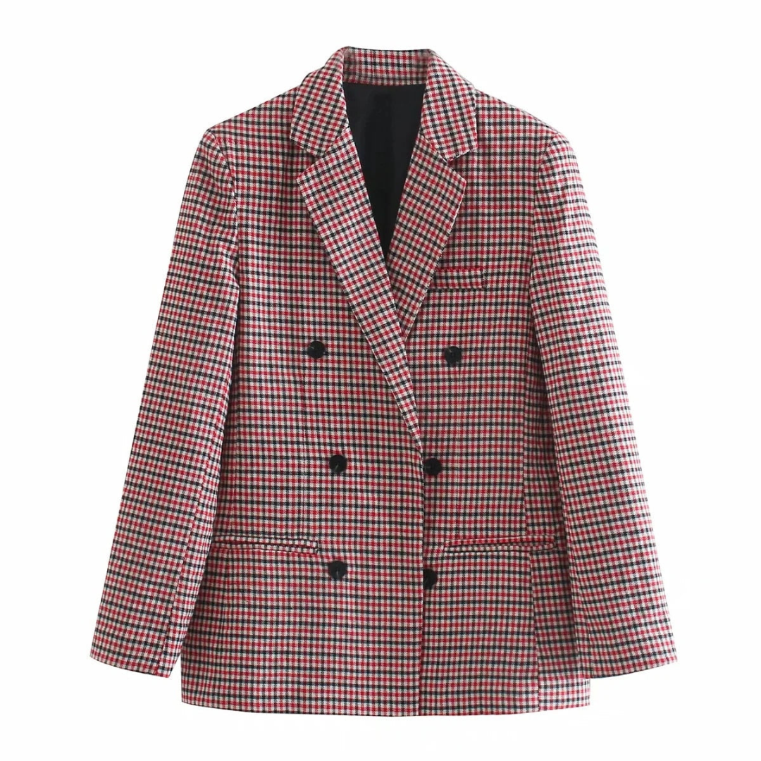 Blazer til kvinder med lange ærmer – Chic og moderne