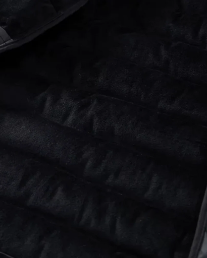 Giacca da uomo trapuntata con cappuccio – Stile urbano e comfort termico