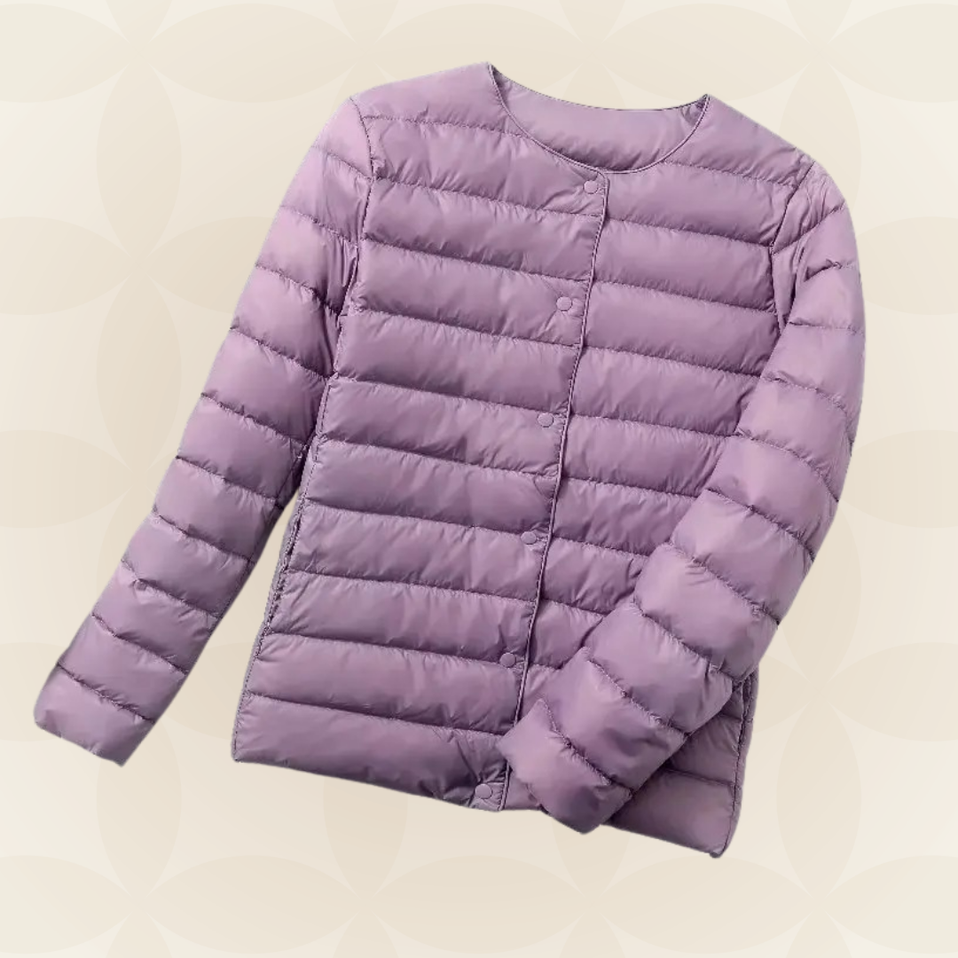 Giacca Donna Imbottita Mezza Stagione - Stile Leggero Comodo e Caldo.