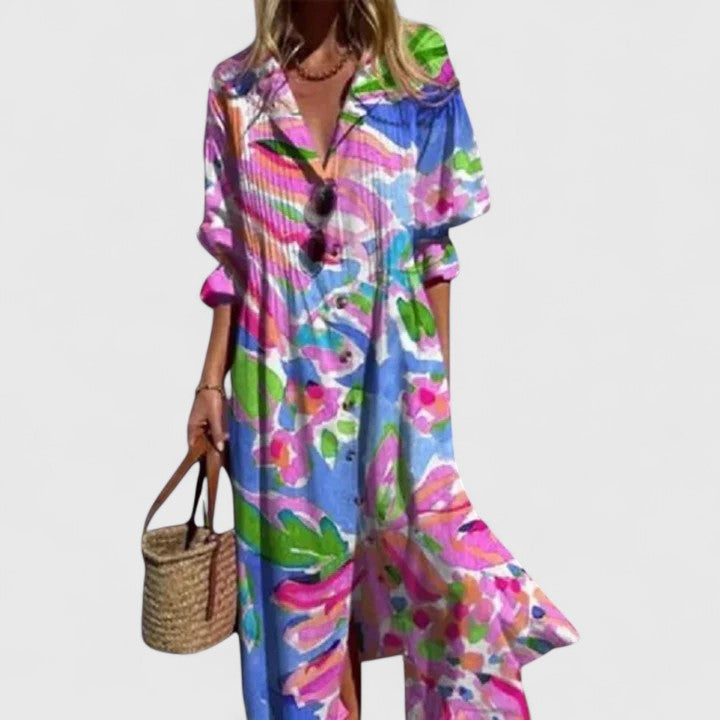 Abito boho elegante da donna – Stile estivo casual, chic e svolazzante