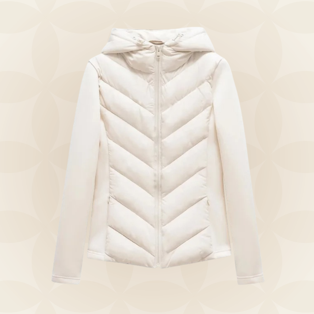 Veste femme de mi-saison à motif – Style chic, original et chaud.