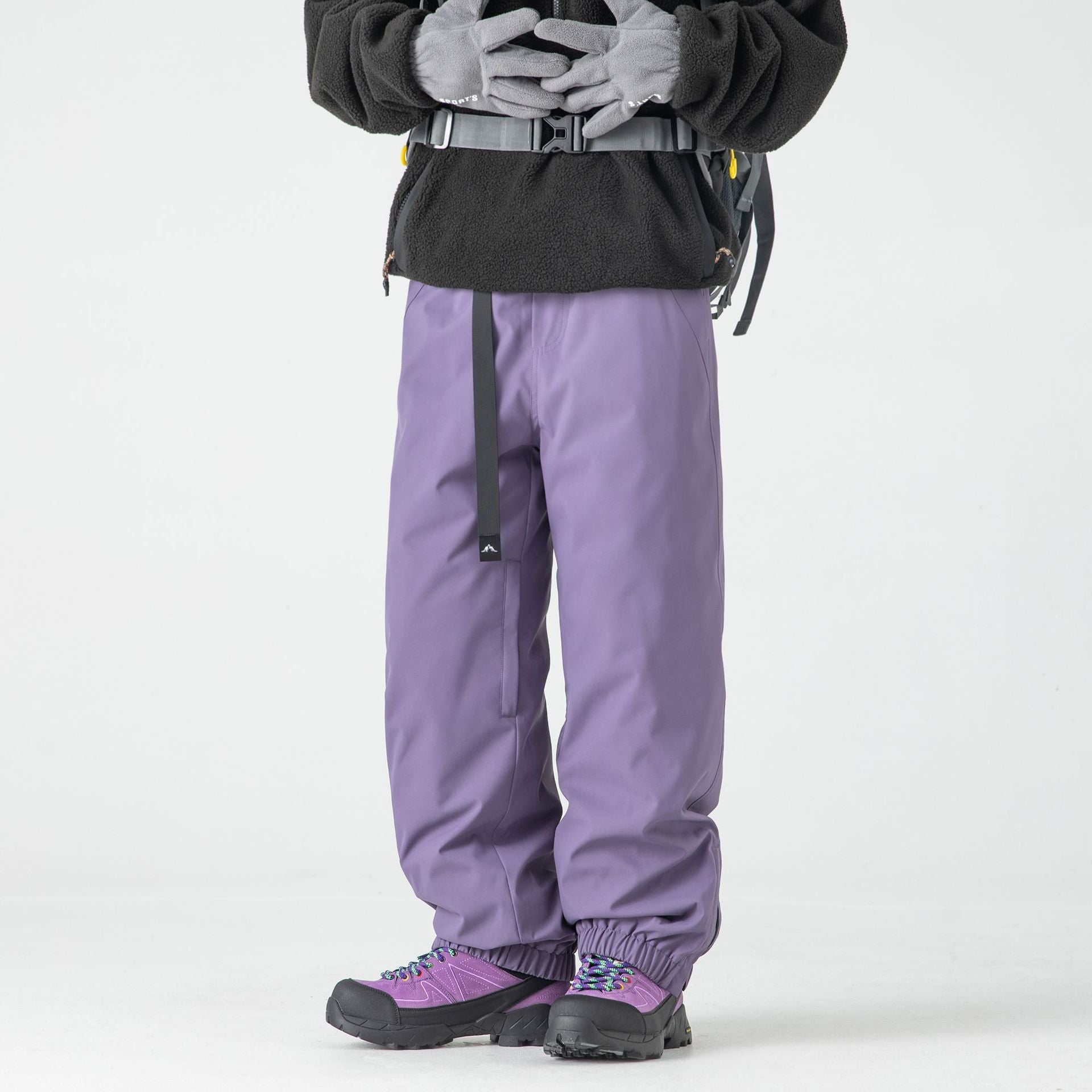 Pantaloni da snowboard impermeabili da uomo con bretelle – Pantaloni da sci invernali isolati