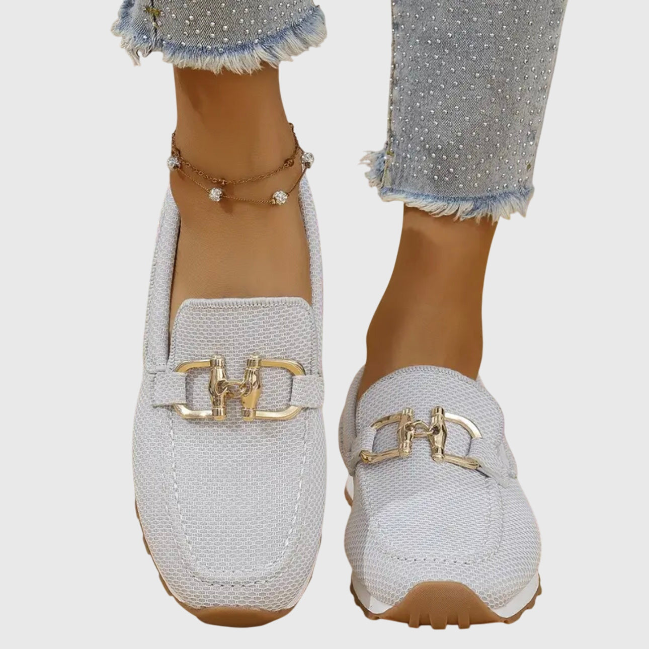 Mocassini donna comfort con supporto integrato – Scarpe basse eleganti suola morbida per sostegno quotidiano
