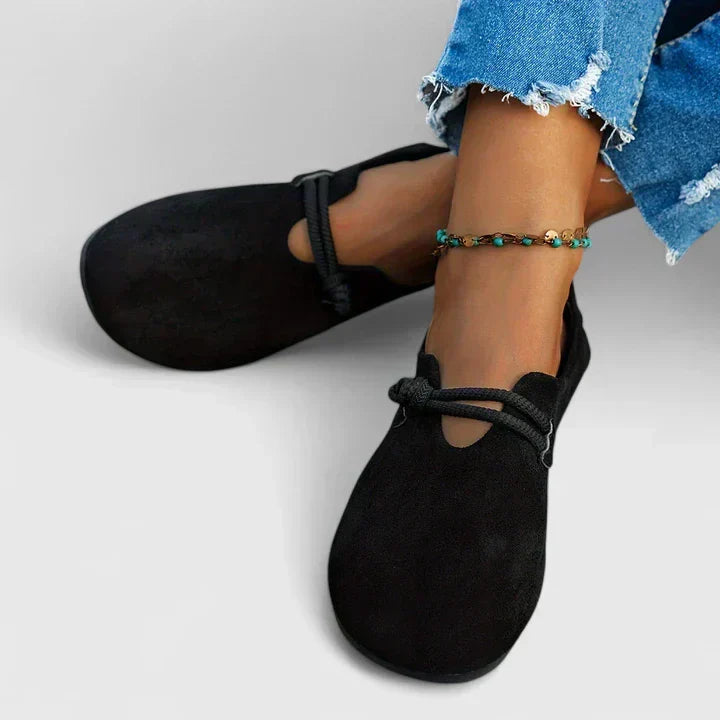 Women's boho ballerinas – Comfortable and elegant with rope detail