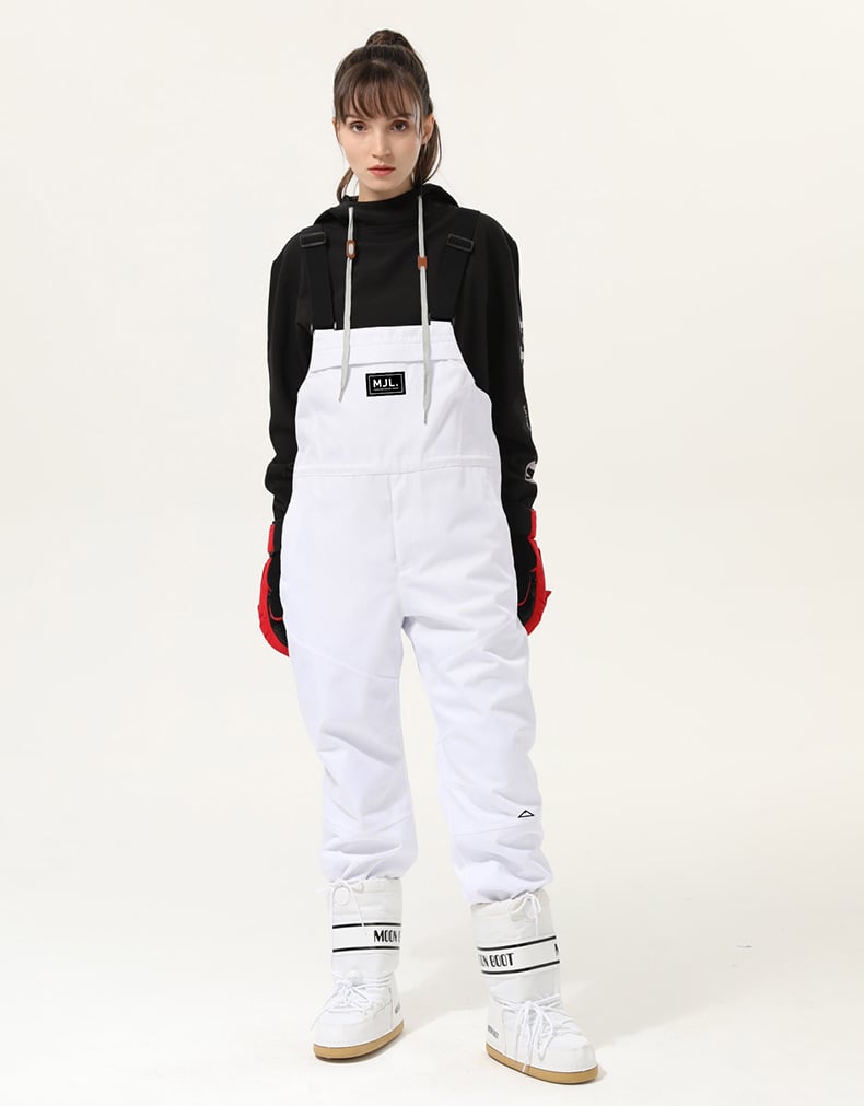 Pantaloni da sci unisex isolati – Pantaloni invernali resistenti all'abrasione per la neve