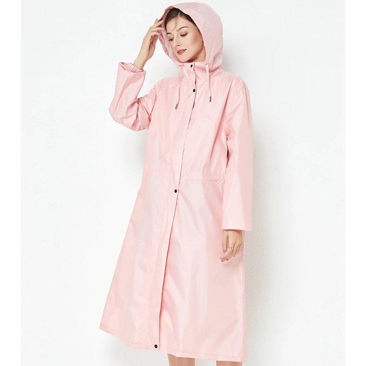 Impermeabile - giacca lunga da donna impermeabile