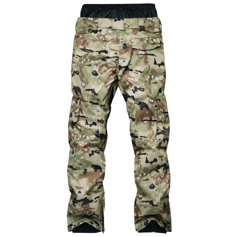 Pantaloni da sci da uomo traspiranti e isolanti – Vestibilità comoda invernale