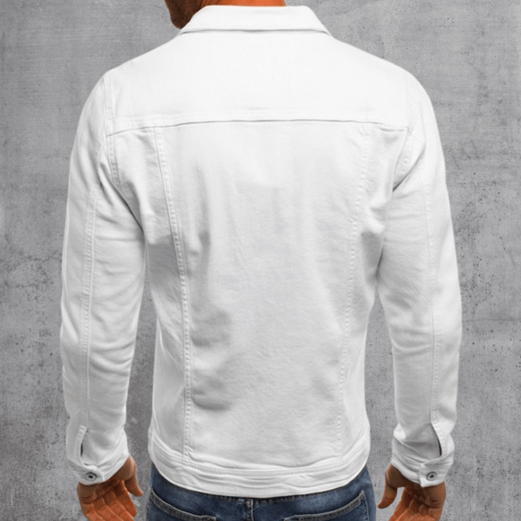 Giacca di jeans spessa Premium da uomo