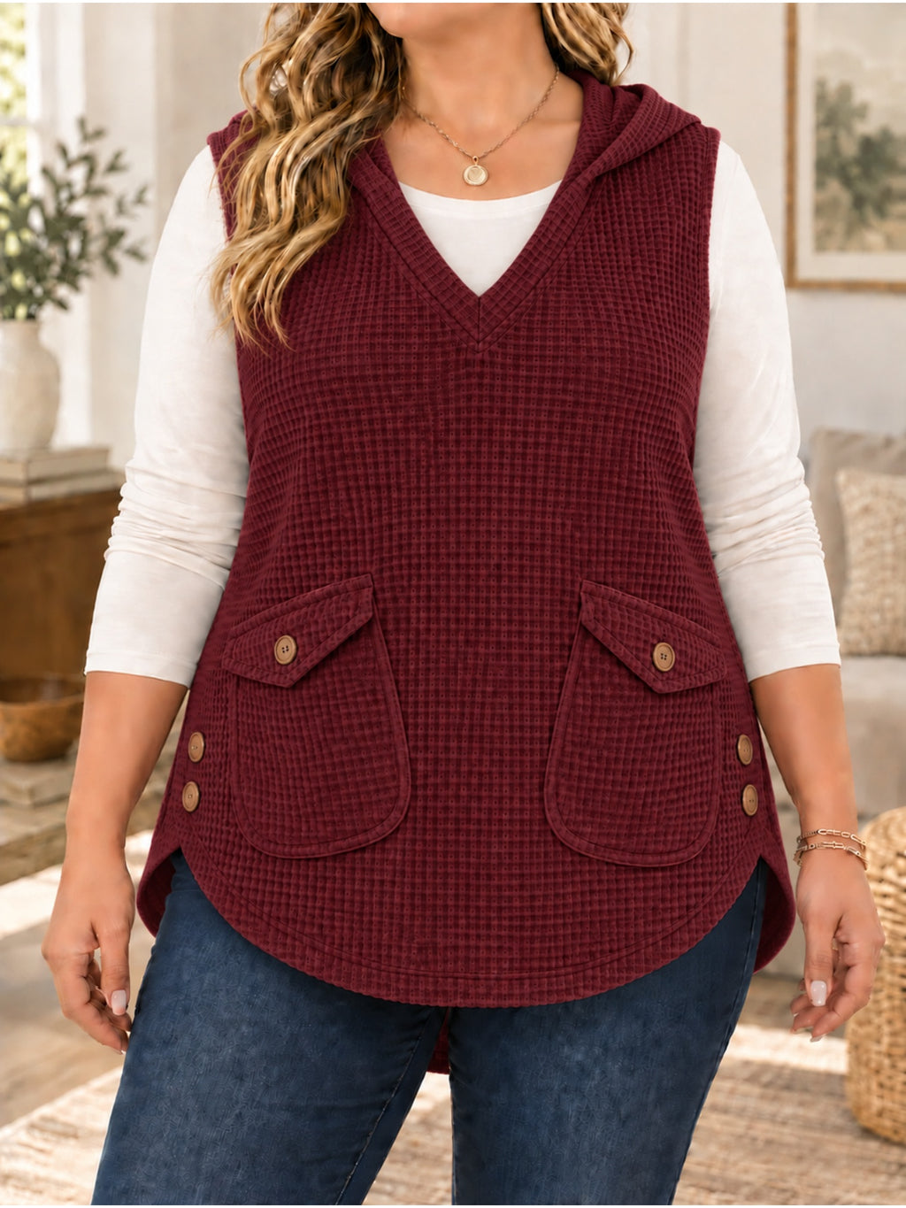 Women's flowy blouse - Elegant and easy