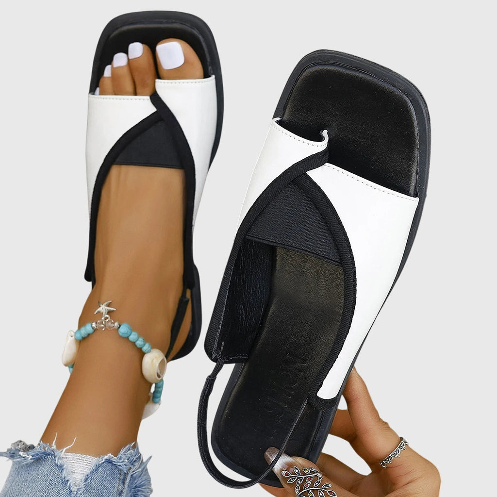 Sandali bassi slingback da donna – Aperti e comodi