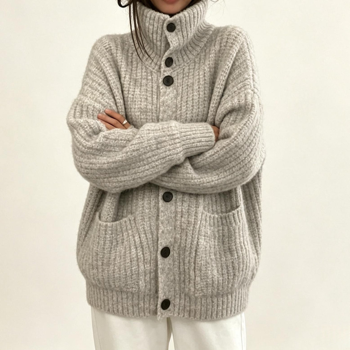 Cardigan donna autunno inverno - Caldo e morbido