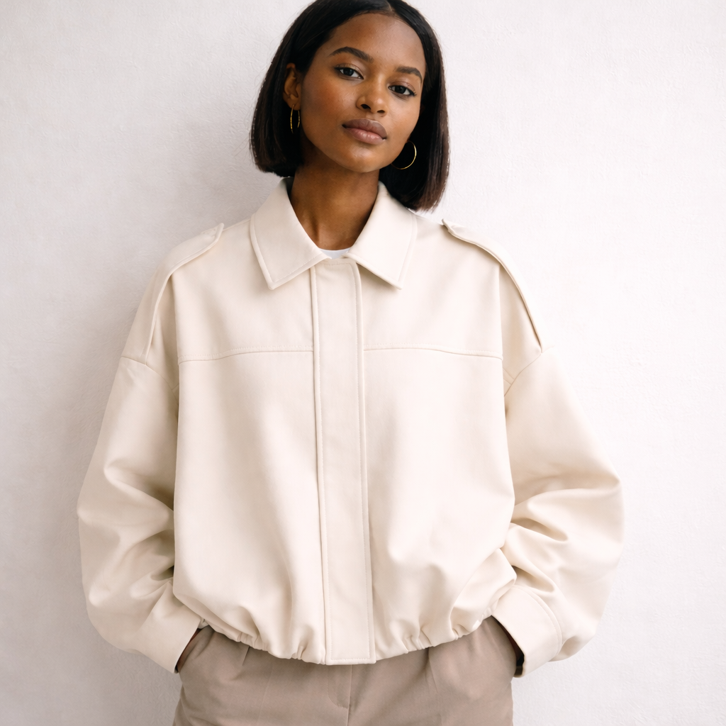 Giacca bomber oversize donna - Casual chic e facile da indossare