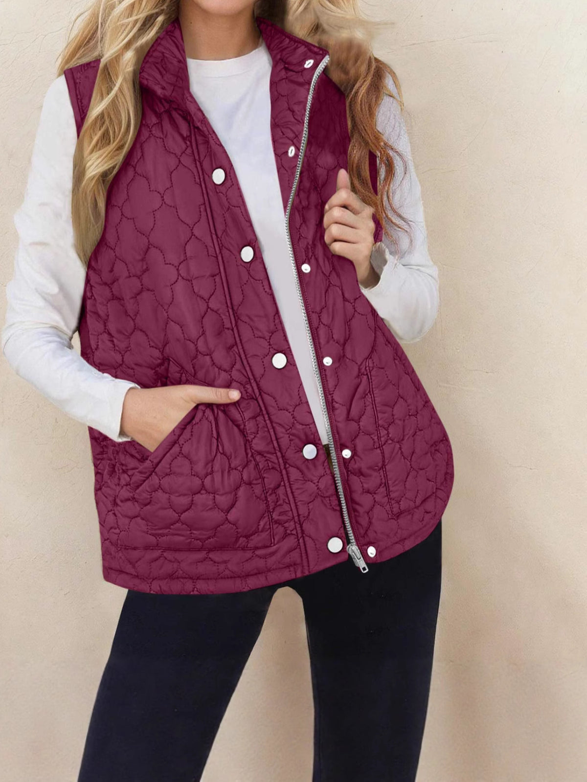 Gilet matelassé femme sans manches - Chaud et pratique