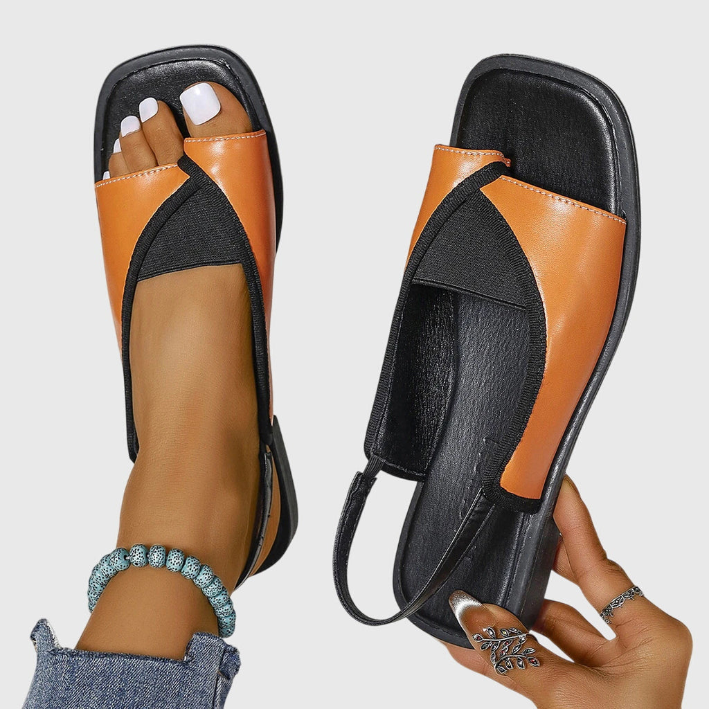 Sandali bassi slingback da donna – Aperti e comodi