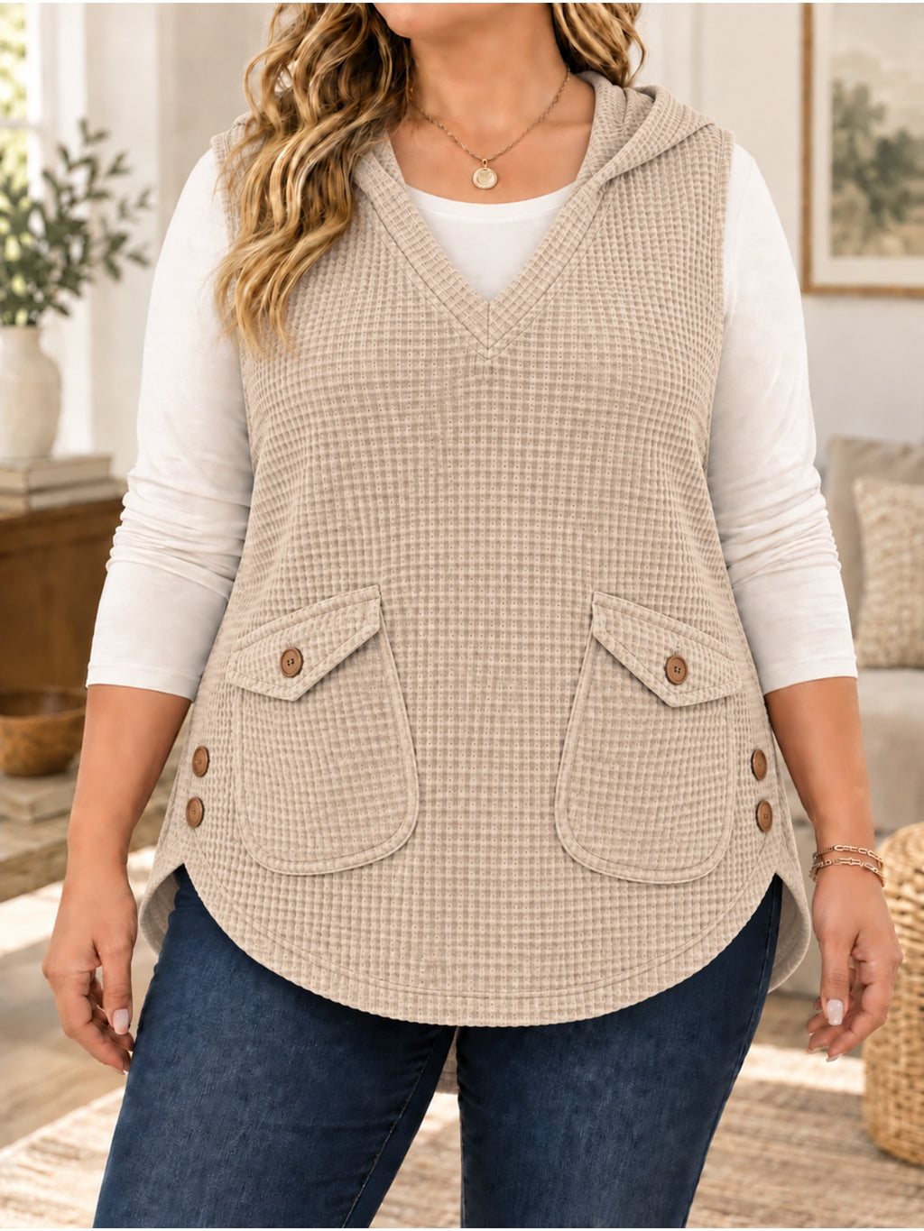 Women's flowy blouse - Elegant and easy