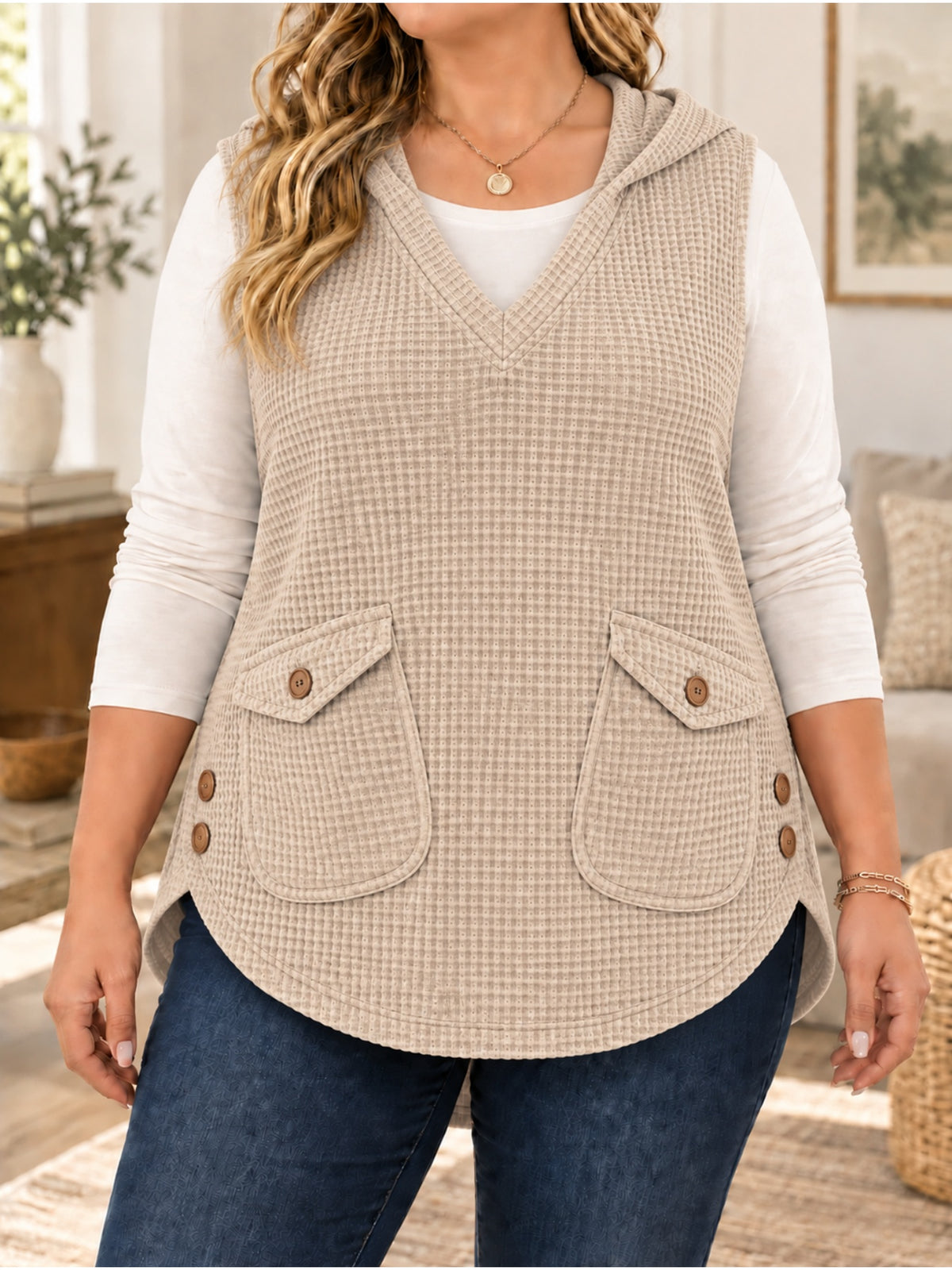 Women's flowy blouse - Elegant and easy