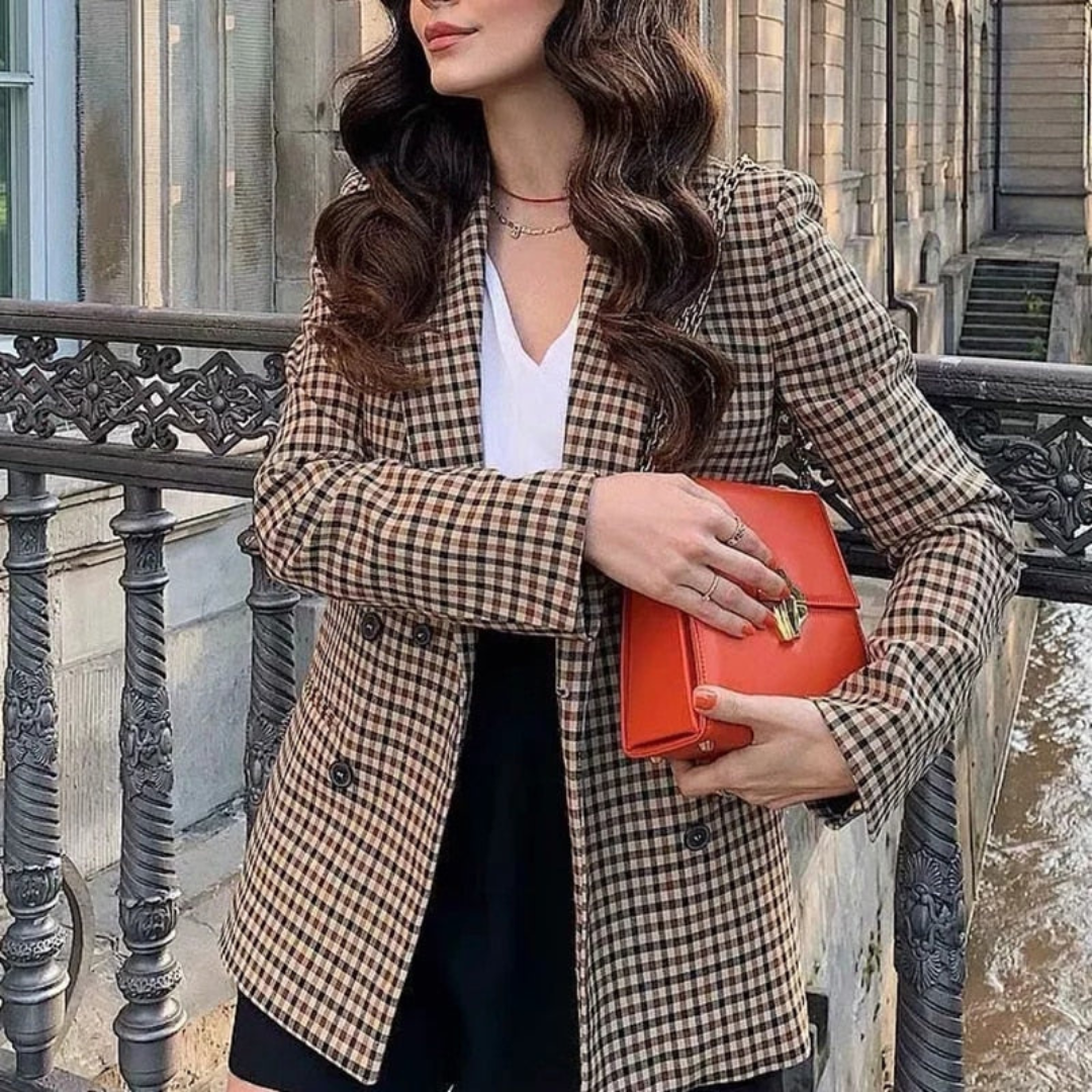 Blazer til kvinder med lange ærmer – Chic og moderne