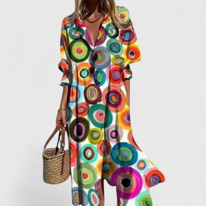 Abito boho elegante da donna – Stile estivo casual, chic e svolazzante
