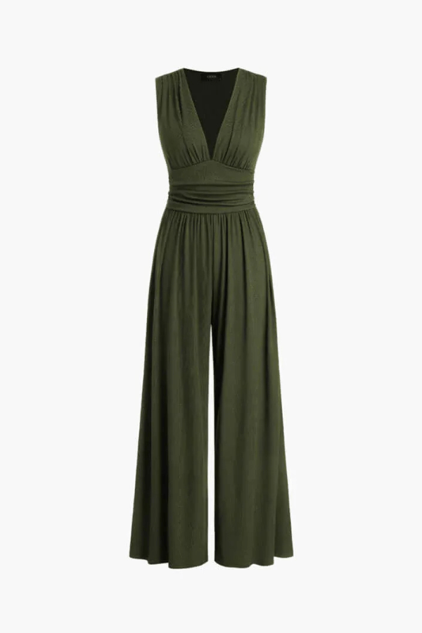 Tuta Felicity Donna - Jumpsuit Elegante con Scollo a V