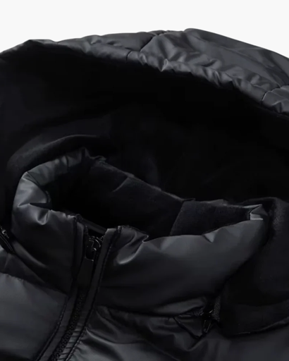Giacca da uomo trapuntata con cappuccio – Stile urbano e comfort termico
