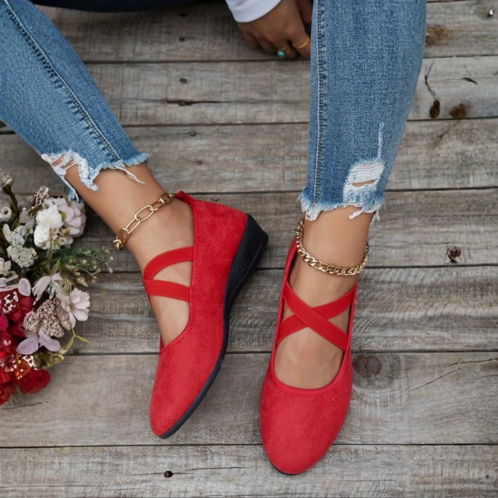 Scarpe ballerine con zeppa chiusa – Eleganti e comode ballerine per tutti i giorni