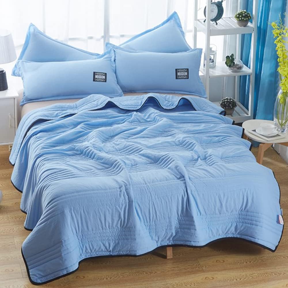 Coperta rinfrescante ipoallergenica - Leggera e lavabile in lavatrice, comfort ottimale per chi dorme al caldo, 200x150 cm