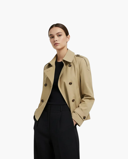 Giacca da donna modello trench - eleganza classica e stile moderno