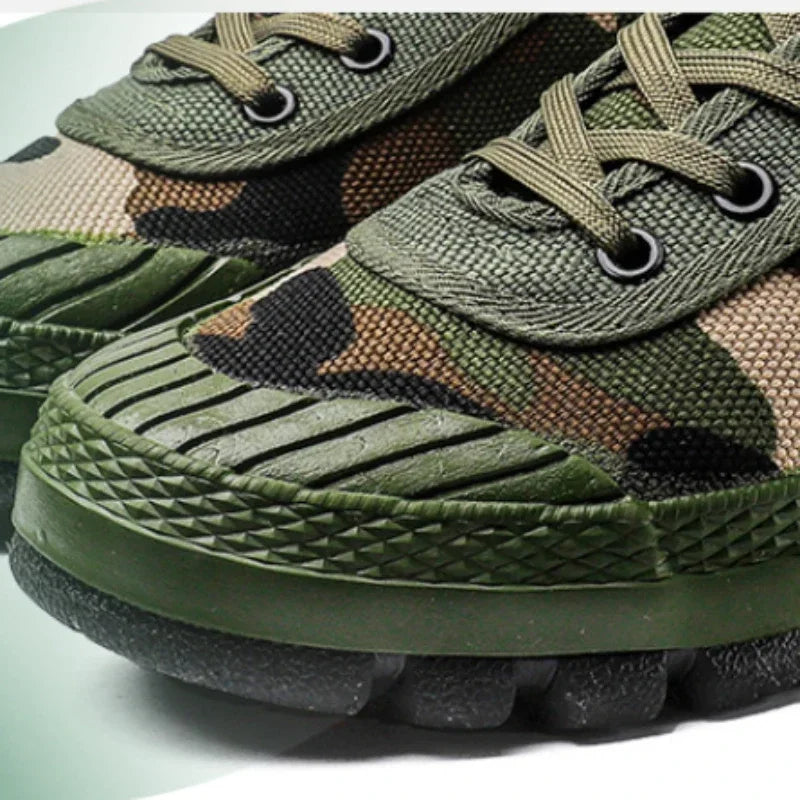 Sneakers da donna mimetiche per tutti i terreni – Stile sportivo casual per attività all'aperto