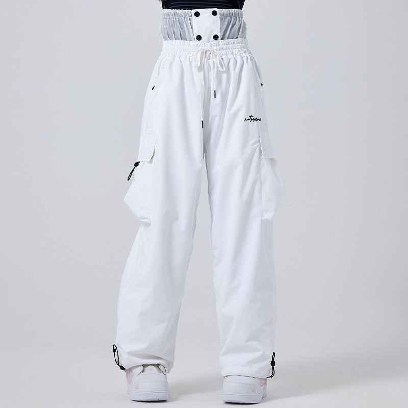 Pantalon de Ski isolante impermeabile per donna – Protezione respirante contro la neige