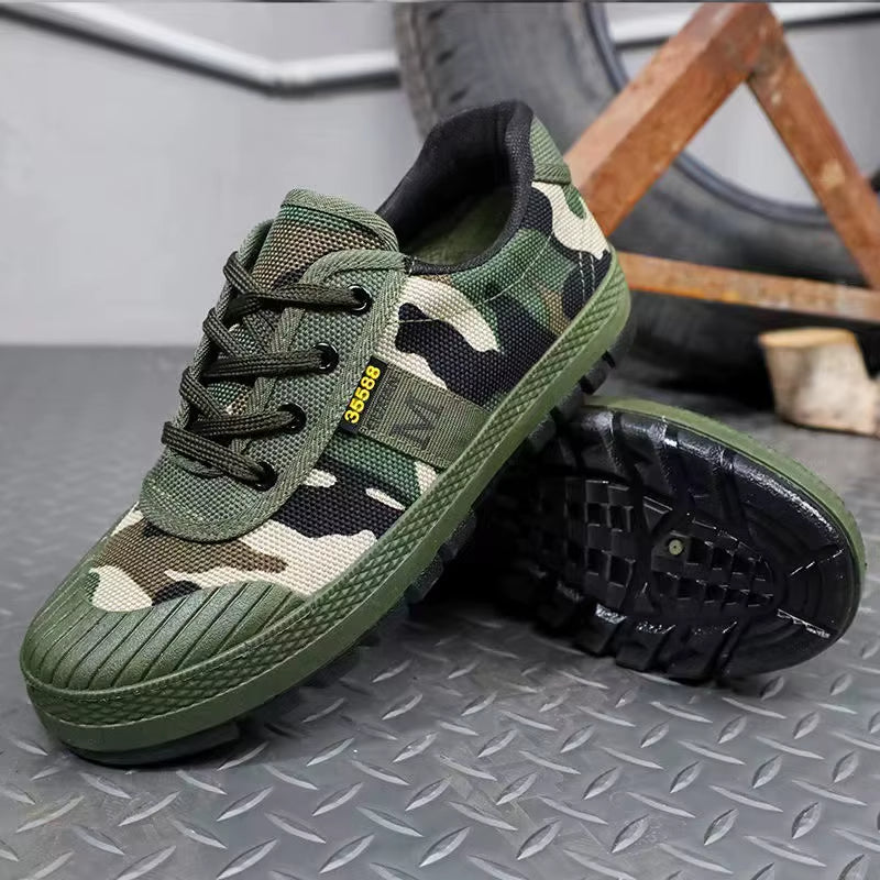 Sneakers da donna mimetiche per tutti i terreni – Stile sportivo casual per attività all'aperto