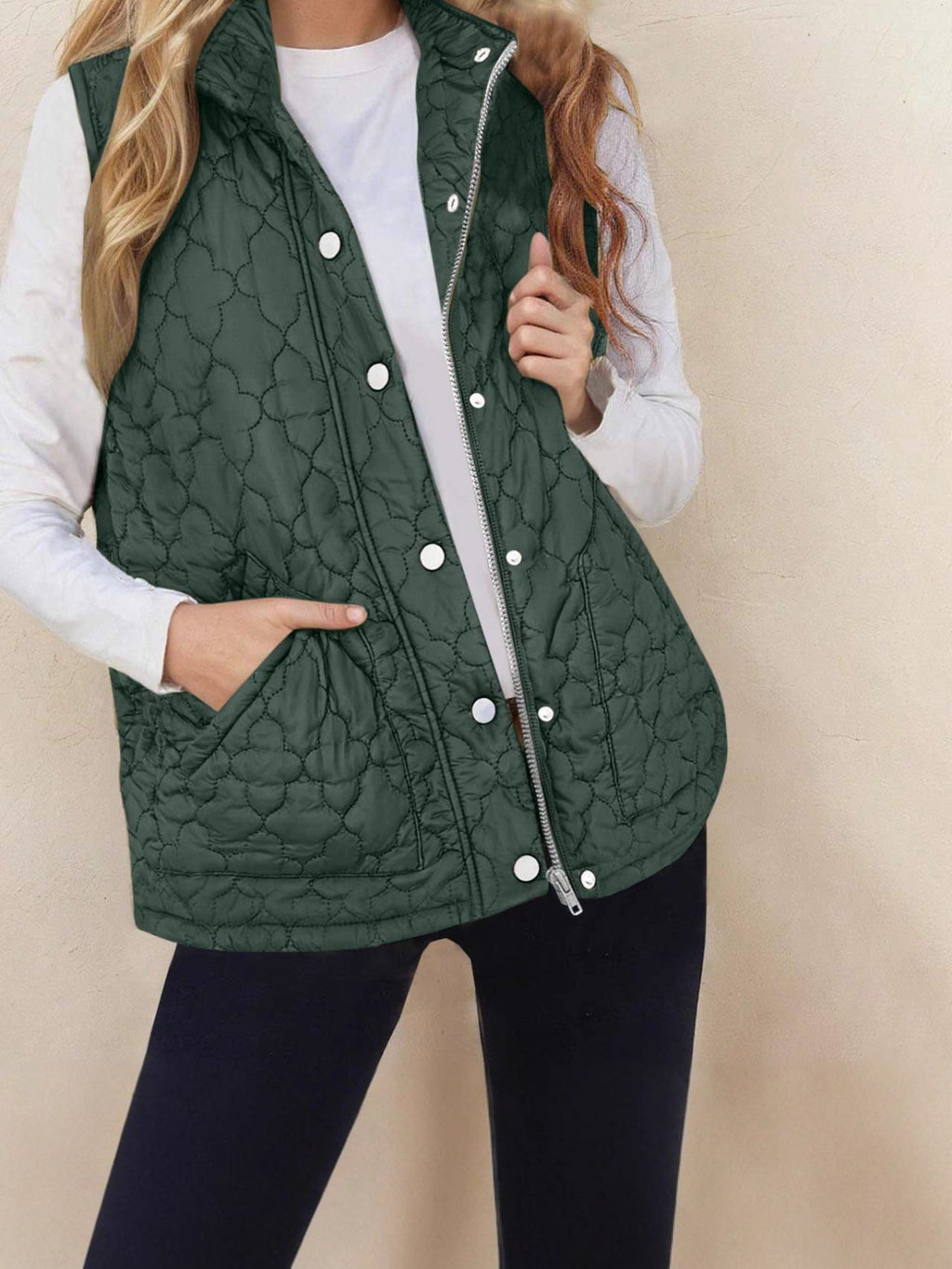 Gilet matelassé femme sans manches - Chaud et pratique