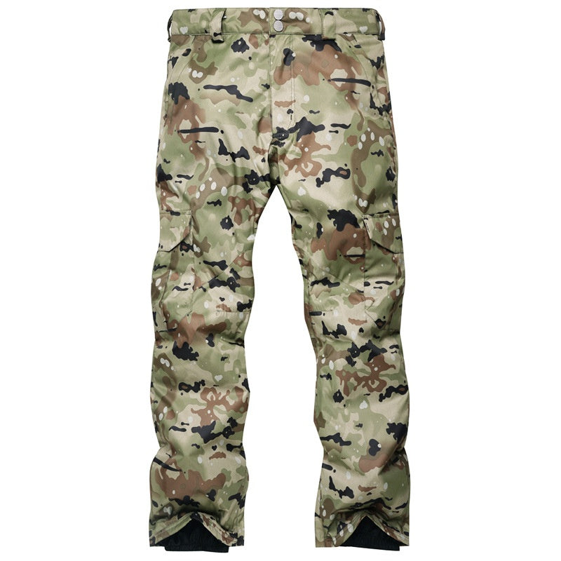 Pantaloni da sci da uomo traspiranti e isolanti – Vestibilità comoda invernale