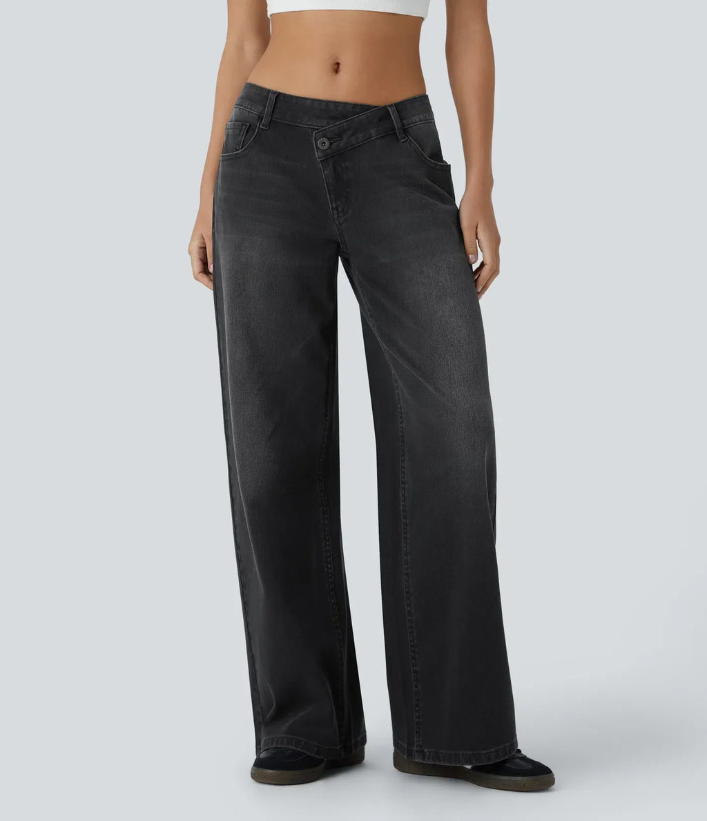 Vaqueros de mujer de corte relajado: denim suave, informal y moderno