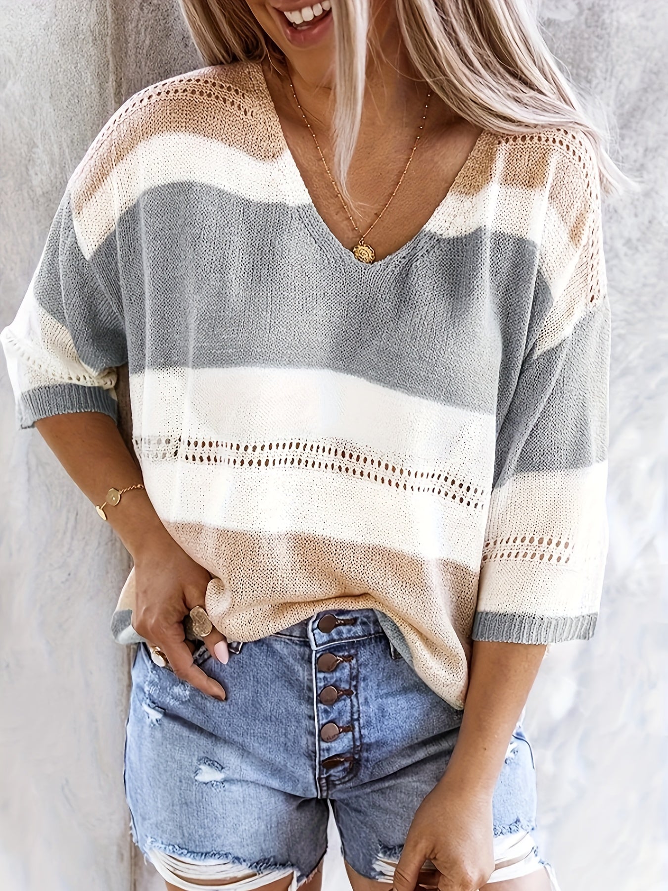 Pull femme en maille fine – Style doux, léger, élégant au quotidien