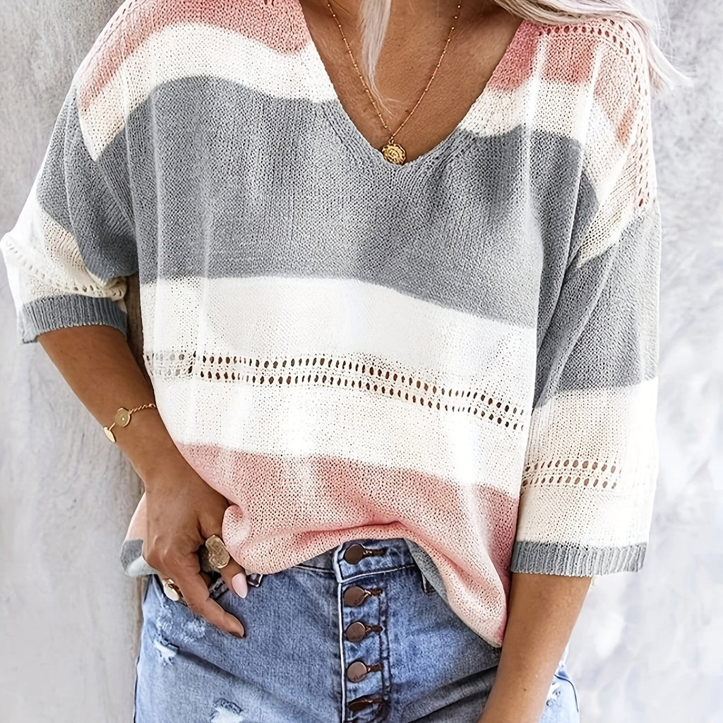 Women’s Fine-Knit Sweater – Soft, Lightweight, Elegant Everyday Style