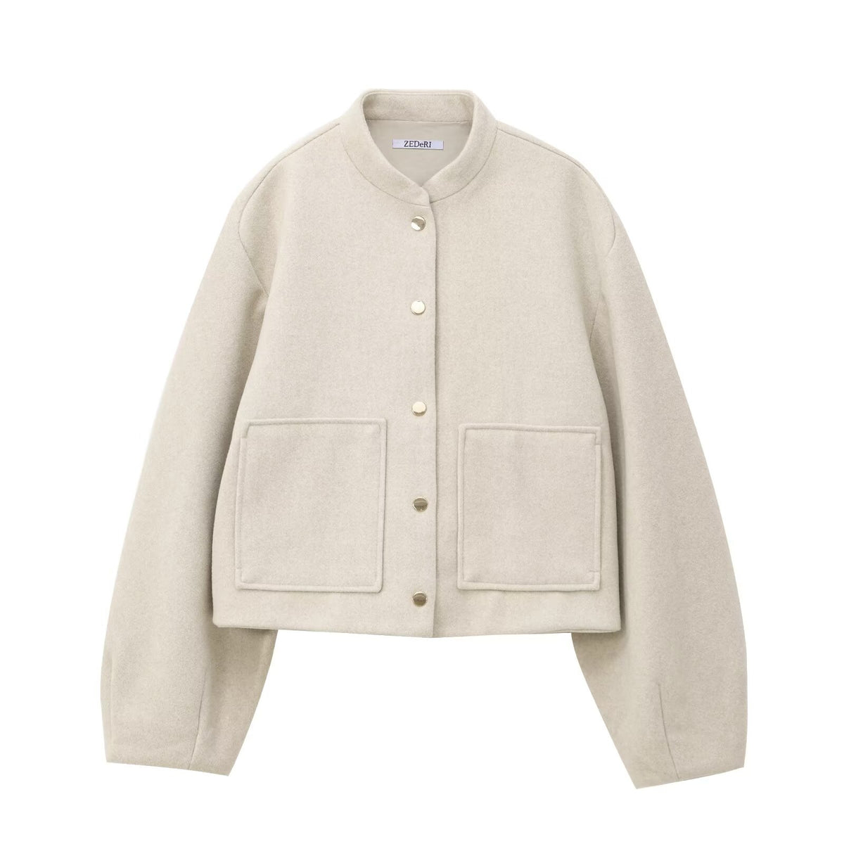 Veste-chemise ample pour femme à boutons - Simple et décontractée