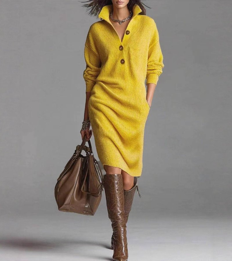Robe-pull chaude Juliet - Confortable et élégante
