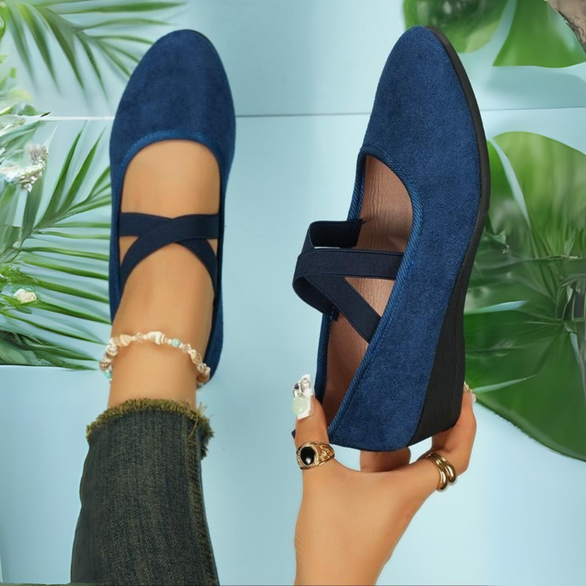 Scarpe ballerine con zeppa chiusa – Eleganti e comode ballerine per tutti i giorni