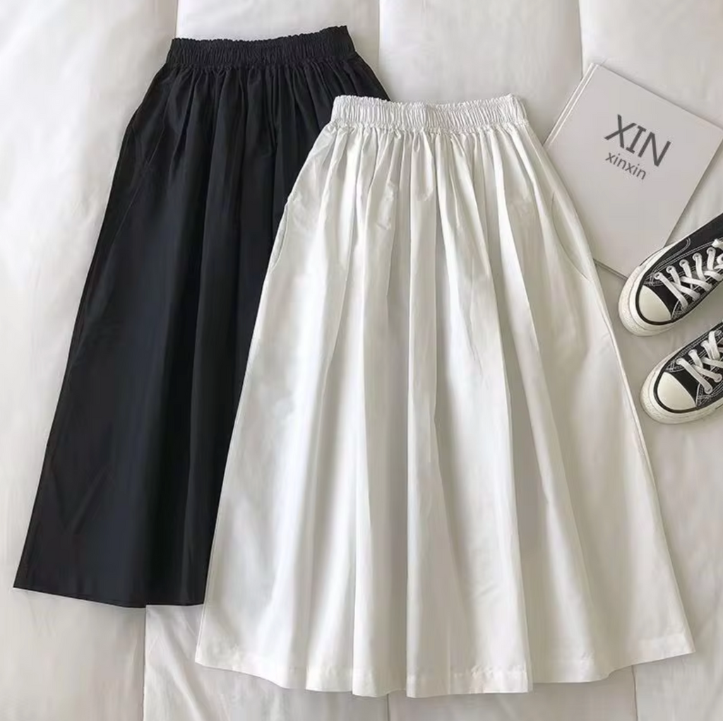 Gonna ampia da donna a vita alta – Comoda, casual, stile estivo