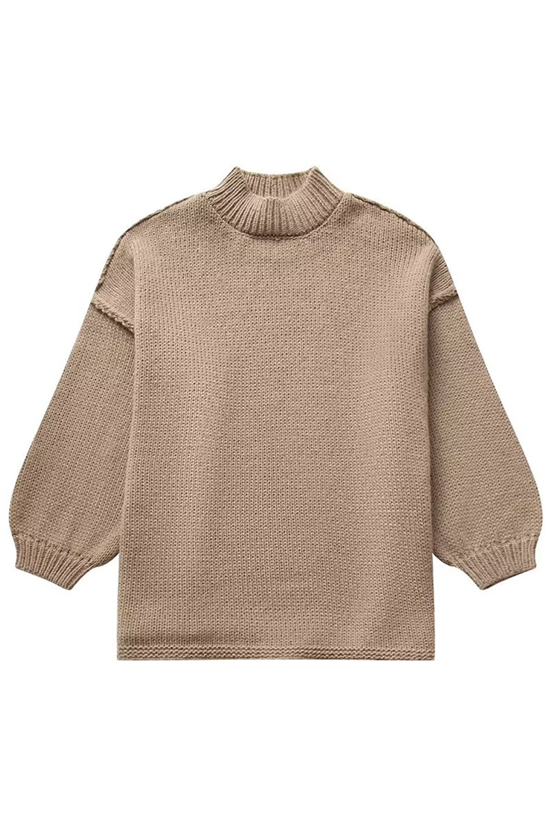 Maglione donna caldo in maglia morbida - Comodo e facile da portare