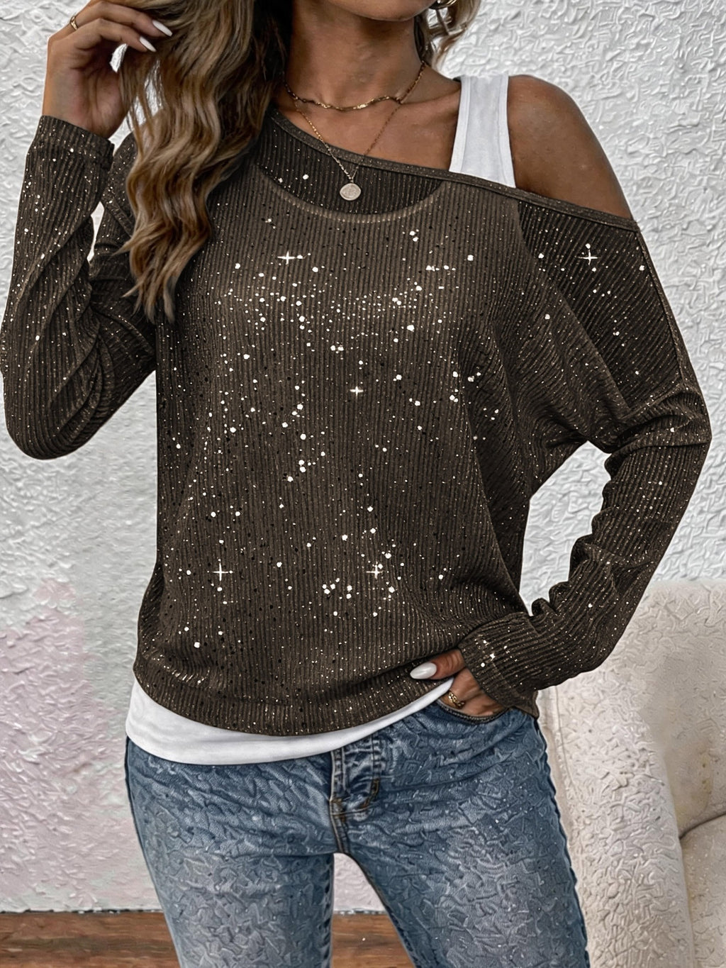 Camicia donna a maniche lunghe - Elegante e fluida