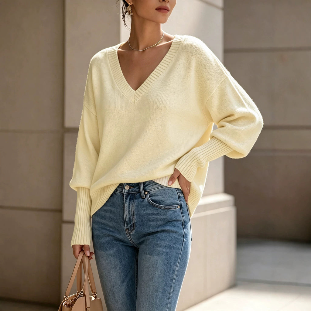 Maglione dolcevita donna in maglia - Morbido ed elegante