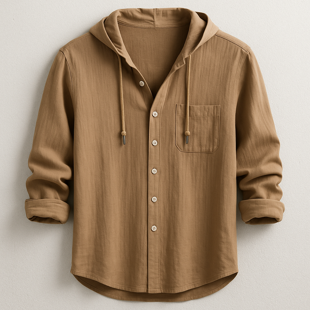 Camicia con Cappuccio Laurent Monaco – Lusso, Stile Casual e Design Moderno