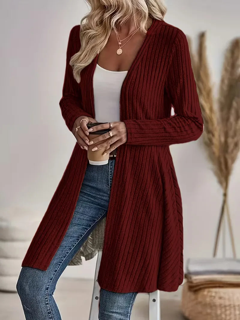 Cardigan femme à col en V - Doux et intemporel
