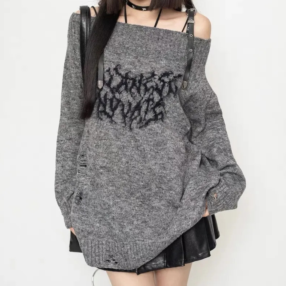 Maglione oversize versatile ed elegante da donna
